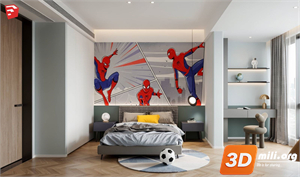 Children Room Scenes Skp FIles 